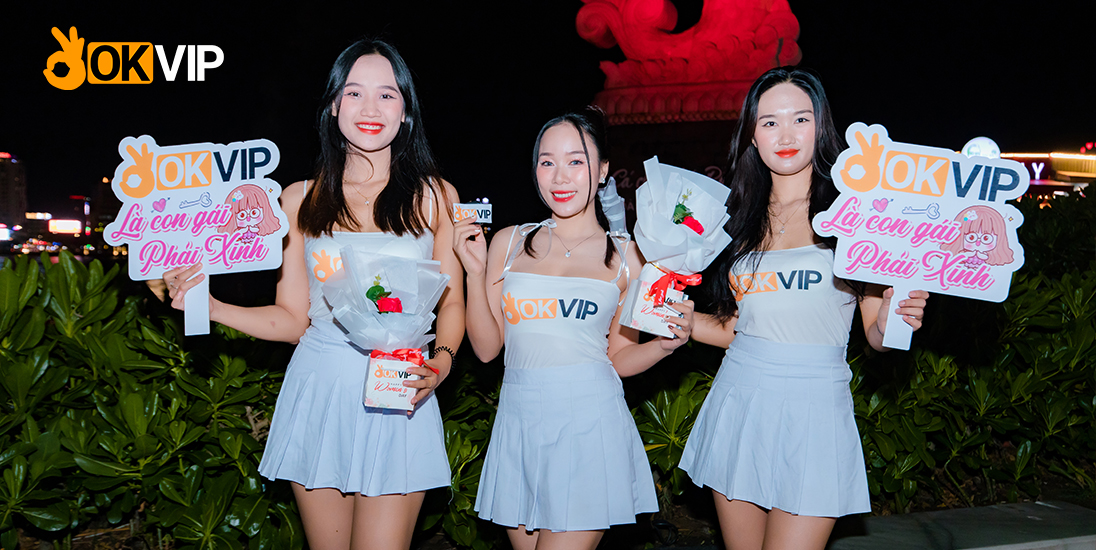 Sự kiện OKVIP trao yêu thương nhân ngày 8/3 tại Đà Nẵng