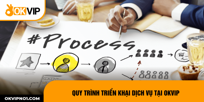 Quy trình triển khai dịch vụ quản lý dữ liệu mà OKVIP cung cấp